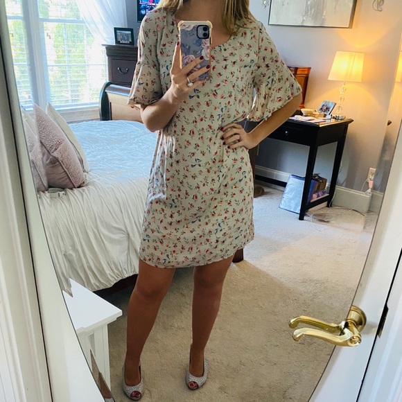 Rokoko Floral Print Dress - Picture 1 of 10